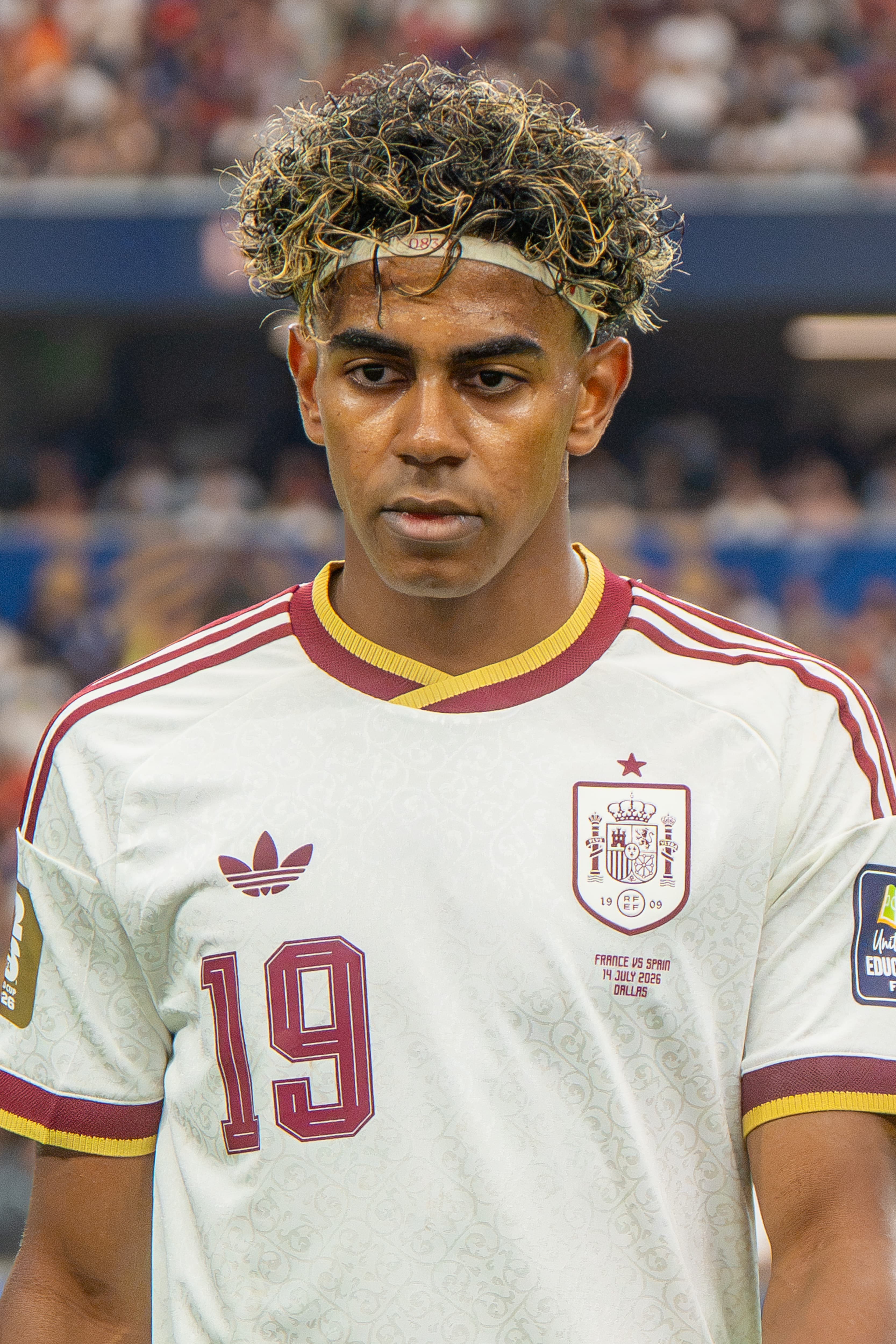 Lamine Yamal representing Spain